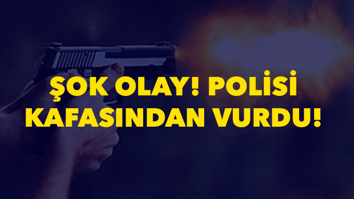 Polisi kendi silahıyla vurmuştu..