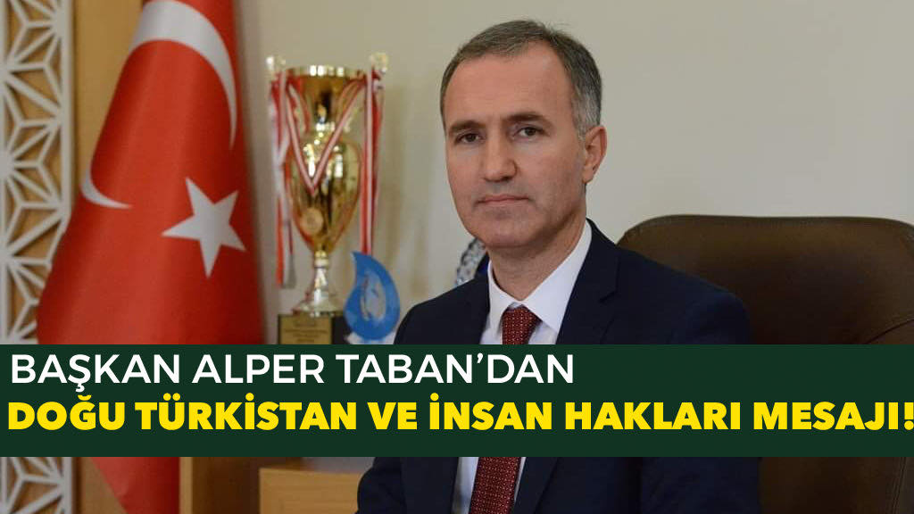 Başkan Taban’dan İnsan Hakları Mesajı