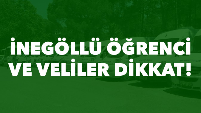 Öğrenci ve veliler dikkat! Bugünden itibaren..