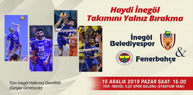İnegöl Belediyespor Fenerbahçe’yi Ağırlıyor