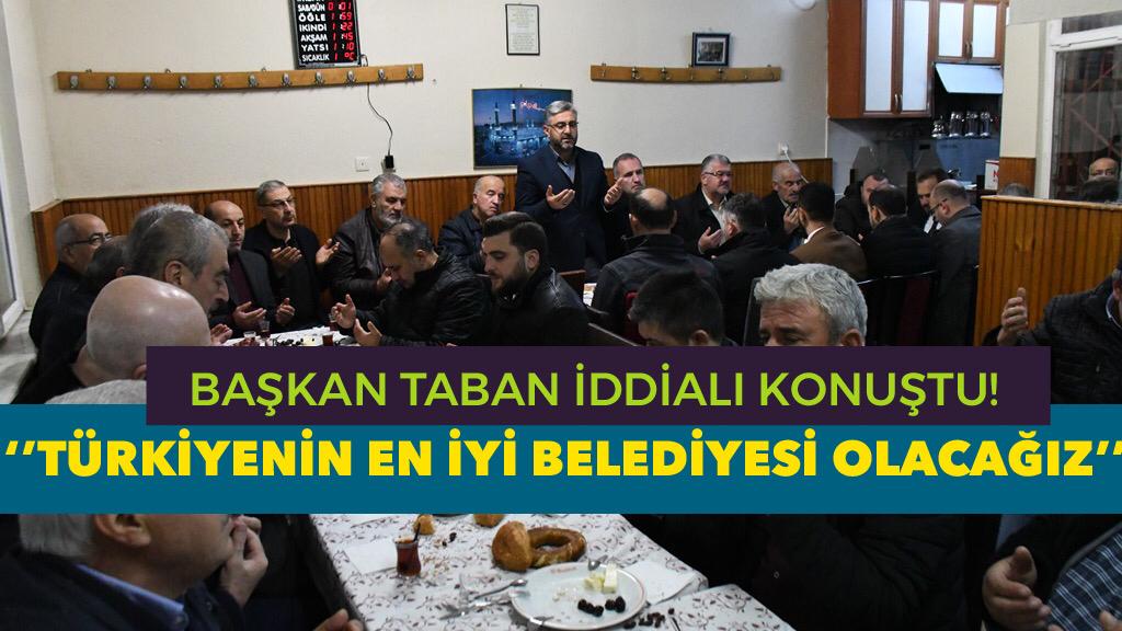 Türkiye’nin En İyi Belediyesi Olacağız