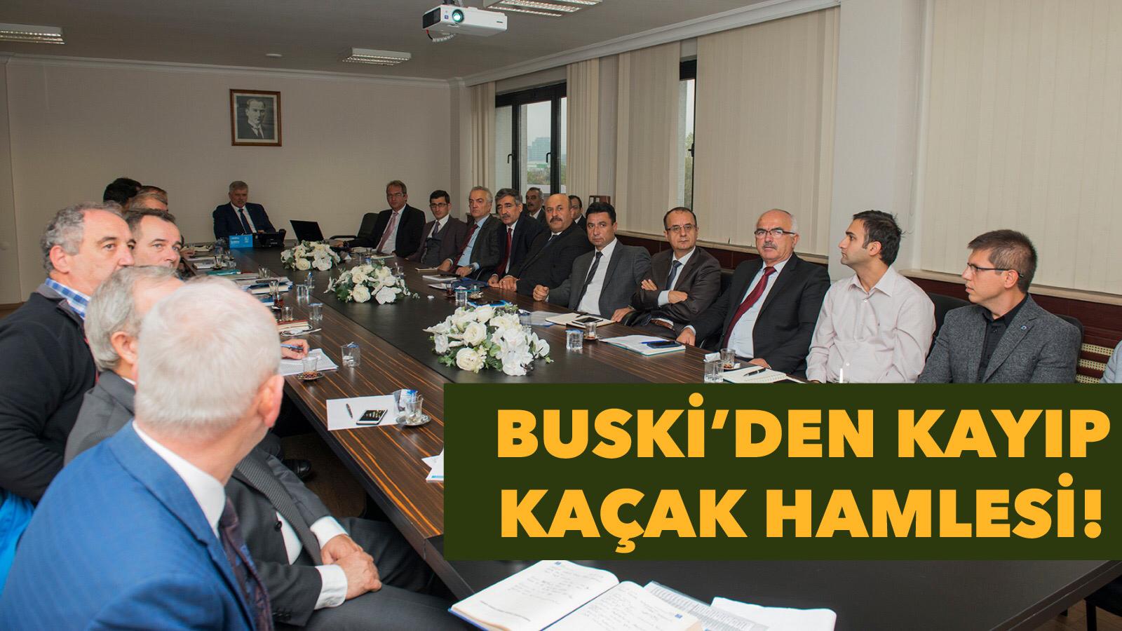 BUSKİ kayıp kaçakla mücadelede lider