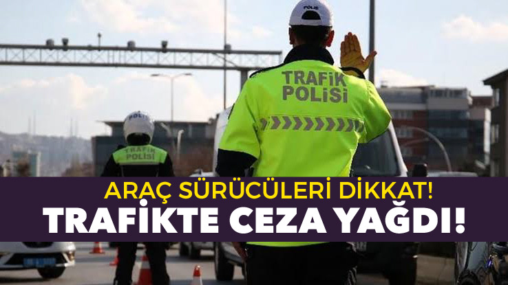 Kış Lastiği Takmayan Sürücülere Ceza Yağdı