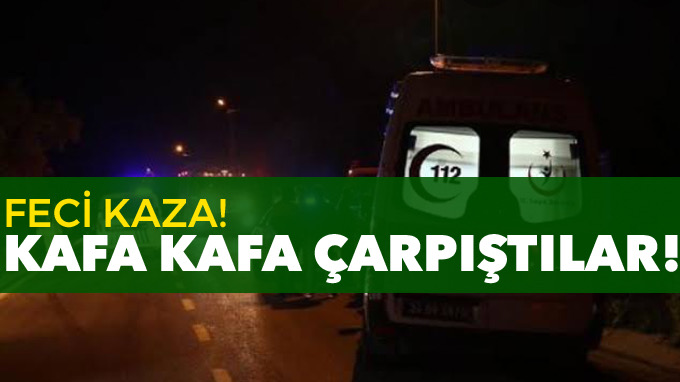 Bursa’da feci kaza!