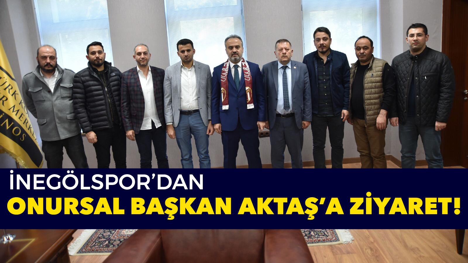 İnegölspor Yönetiminden Aktaş