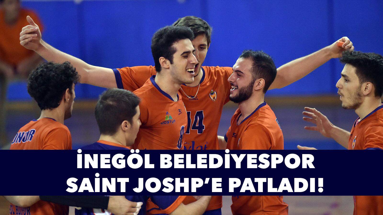 İNEGÖL BELEDİYESPOR:3 SAİNT JOSEPH:0