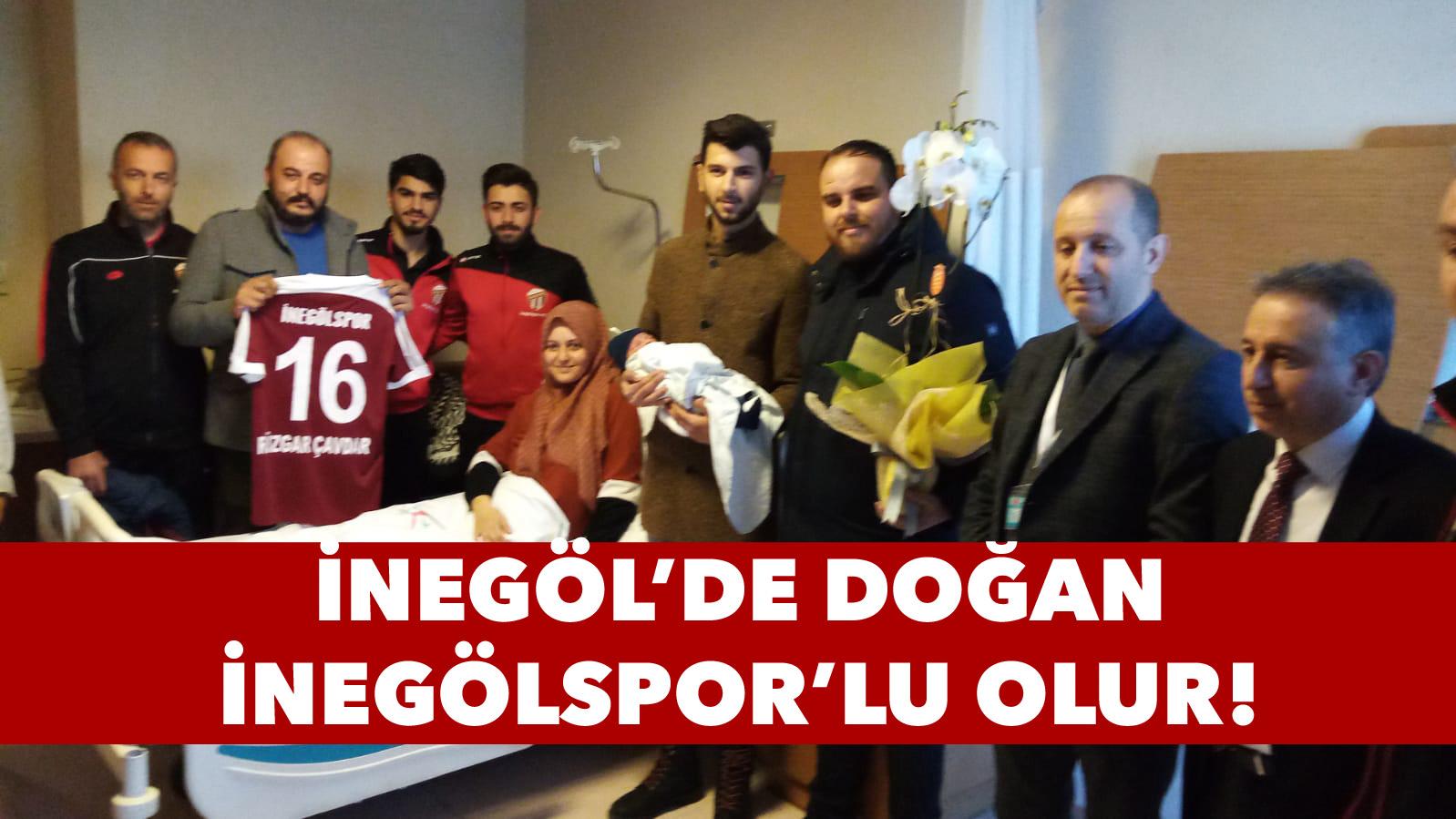 İNEGÖL’DE DOĞAN İNEGÖLSPORLU OLUR
