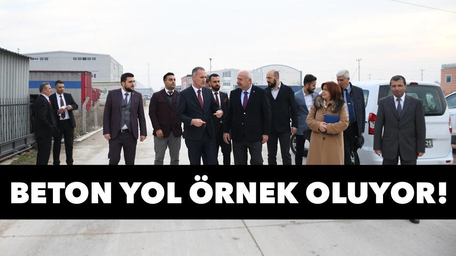 Beton Yol Örnek Oluyor