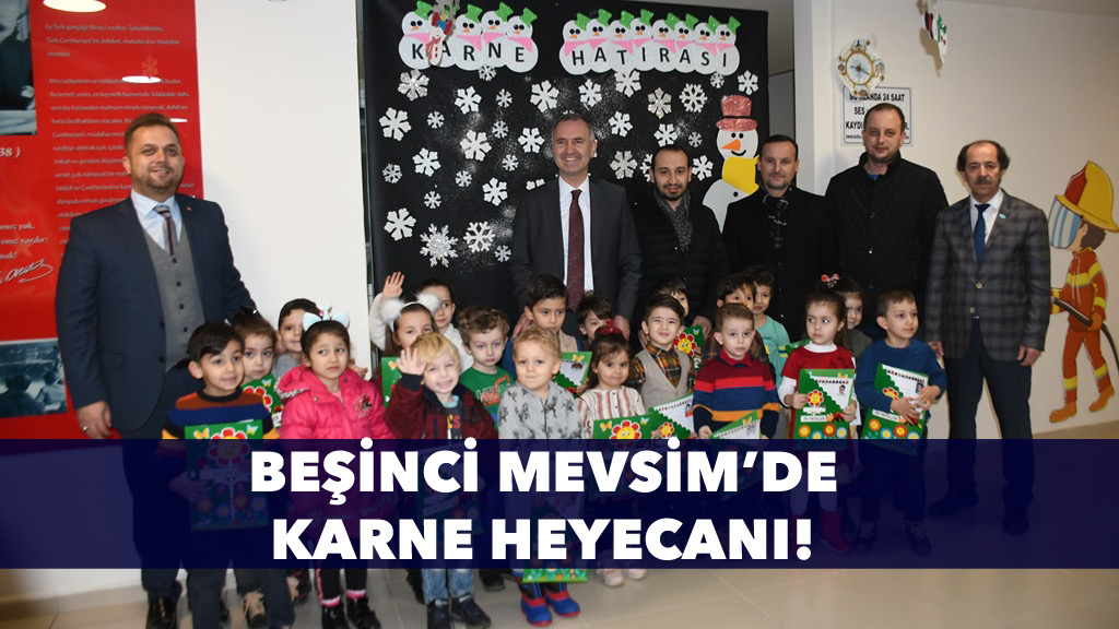 Beşinci Mevsimde Karne Heyecanı Yaşandı