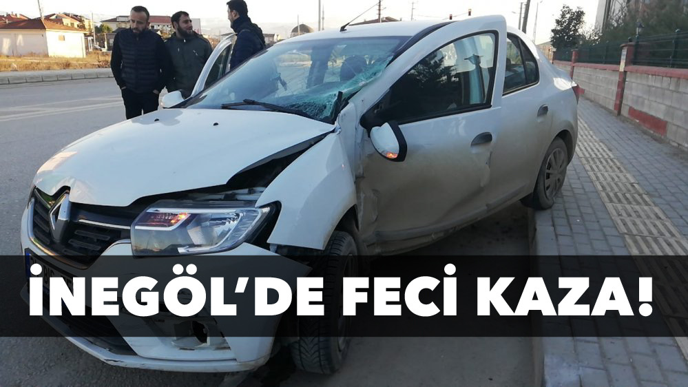 Kozluca yolunda feci kaza 2 yaralı