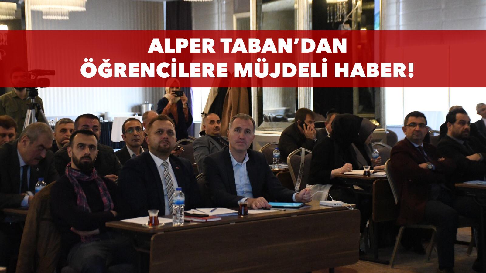 Başkan Üniversitelilere müjde verdi