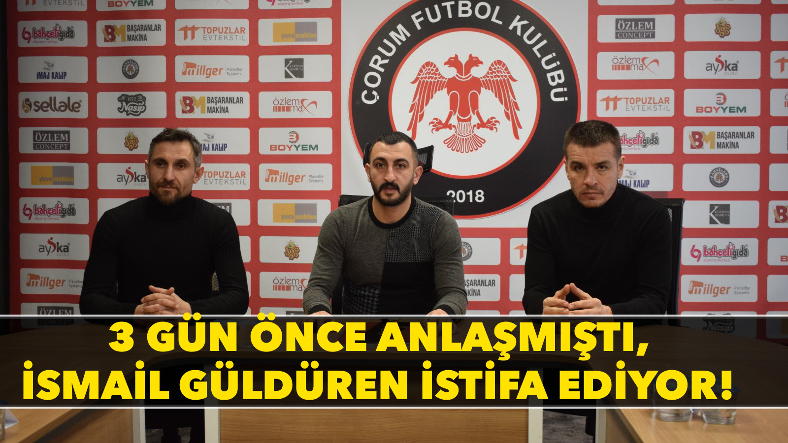 Çorumspor’da işler karıştı