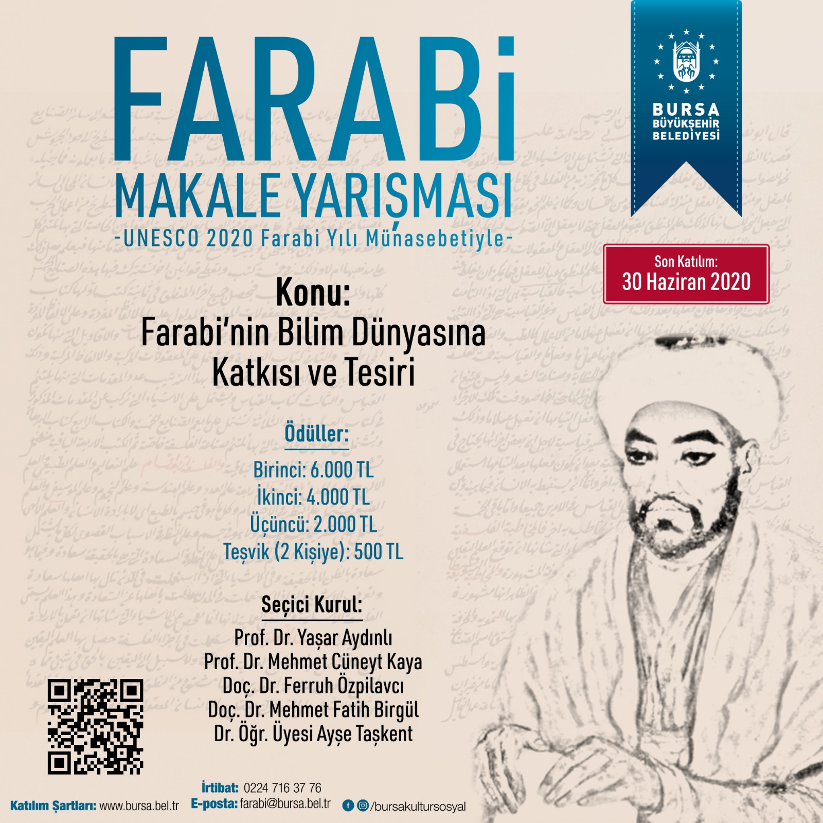 Büyükşehir’den 13 bin TL ödüllü makale yarışması