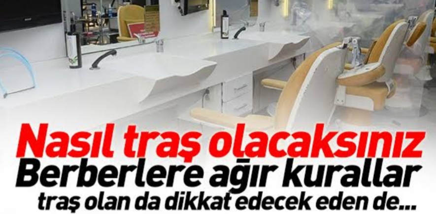 Kuaförlerin Çalışma Esasları Belli Oldu !