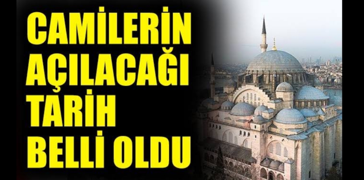 Cemaatle Namaz Kılınacak Tarih Belli Oldu !