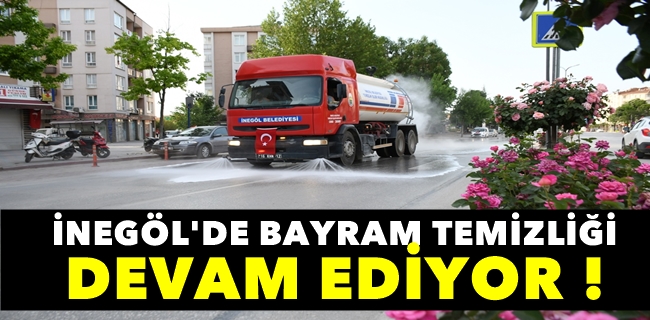 İnegöl’de Bayram Temizliği !