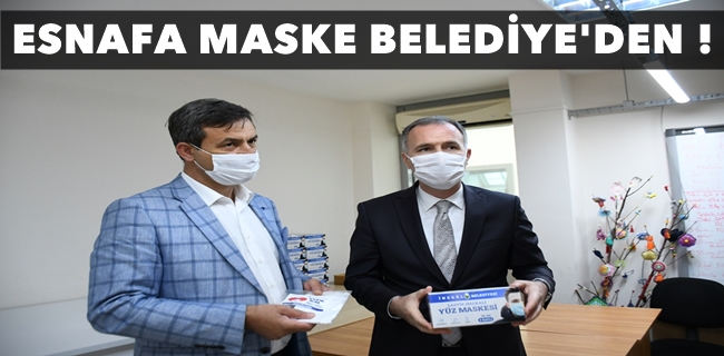 Esnafa Maske Belediyeden !