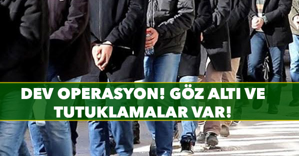 Emniyetten dev operasyon