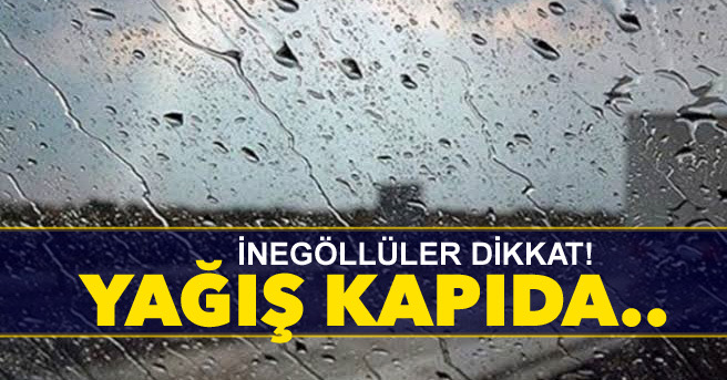 İnegöllüler dikkat!