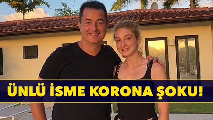 Ünlü isme korona şoku
