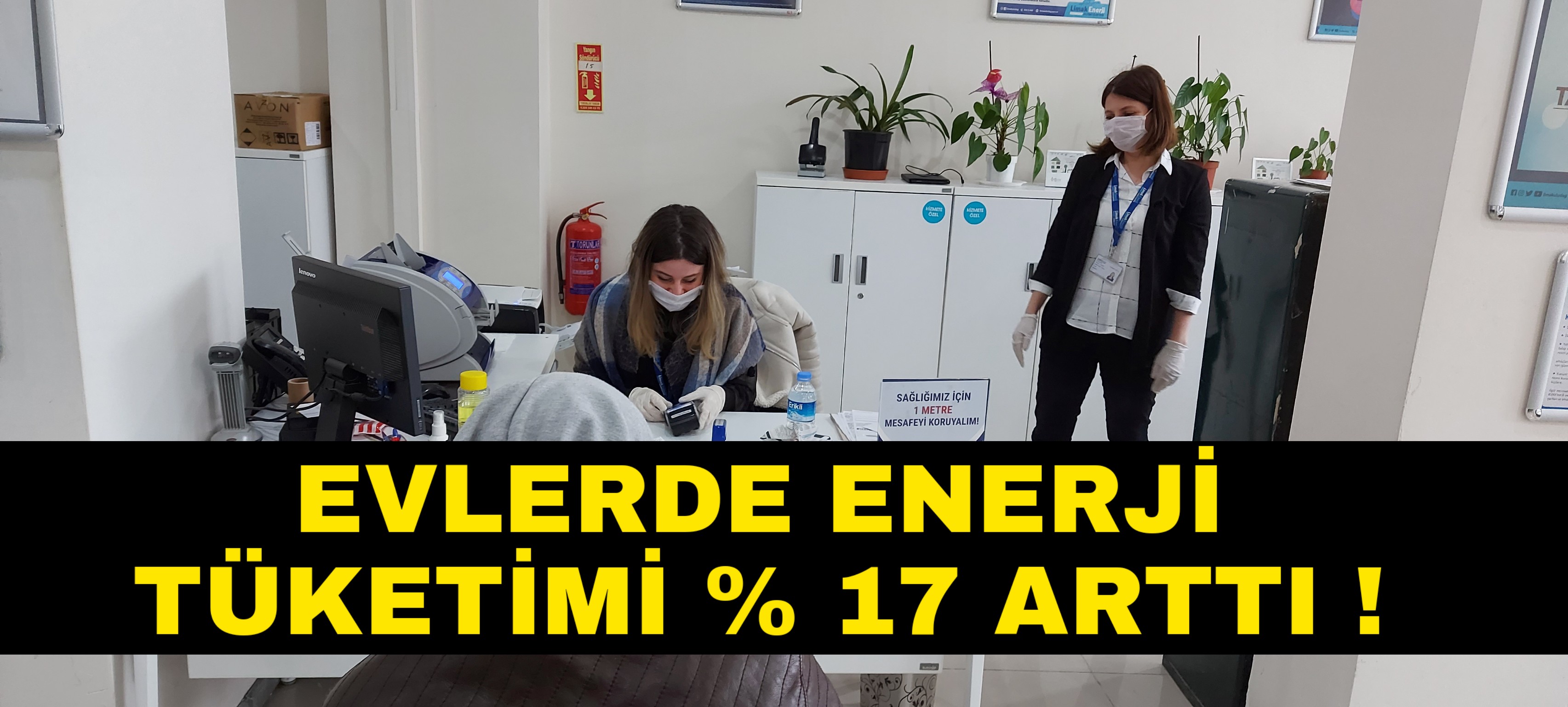 Evdeki Enerji Tüketimi Arttı !