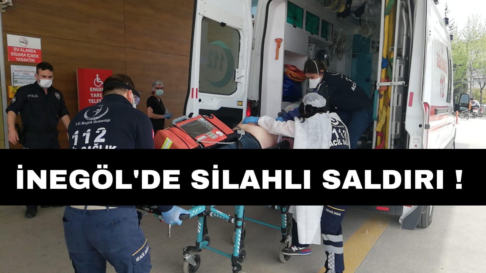 Ayaklarına ateş edip kaçtı !