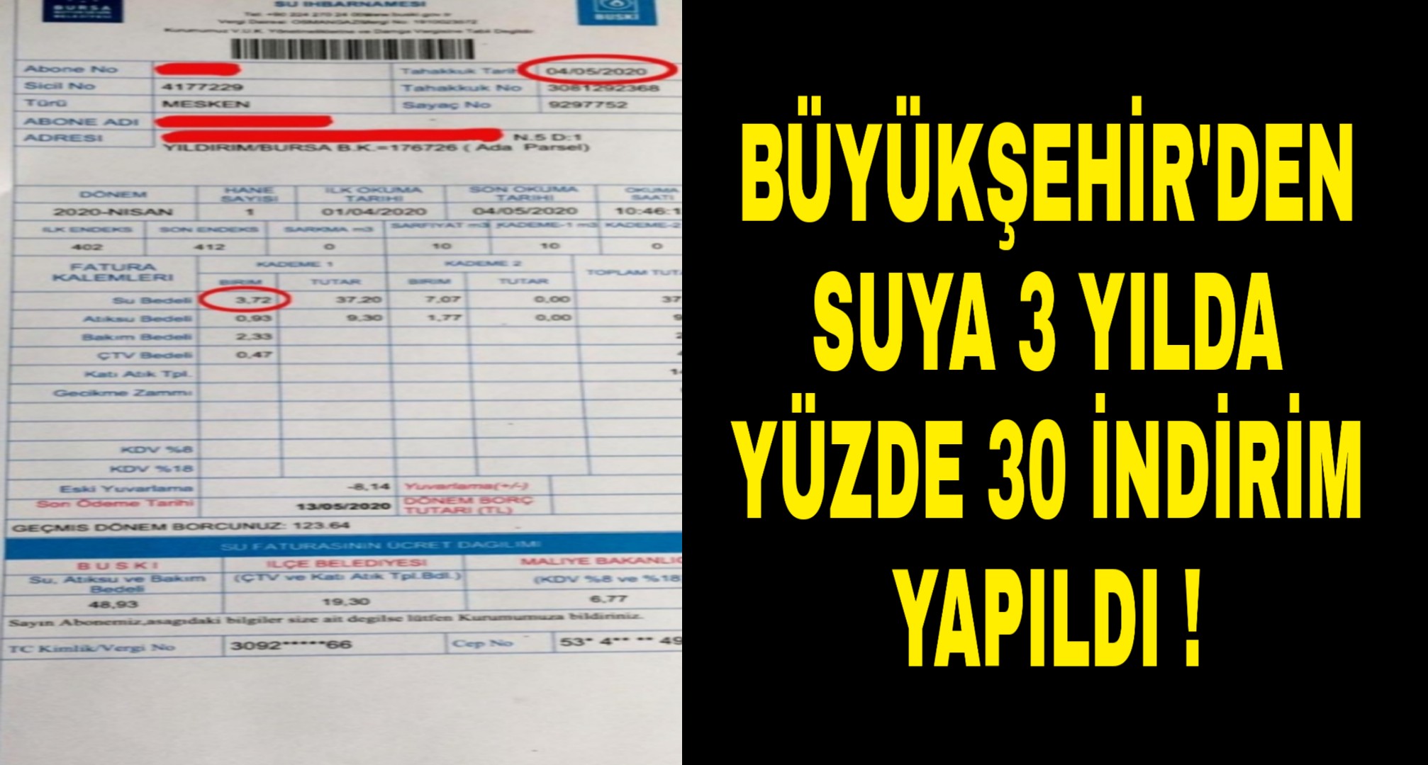 Her ay zam yok, her yıl indirim var