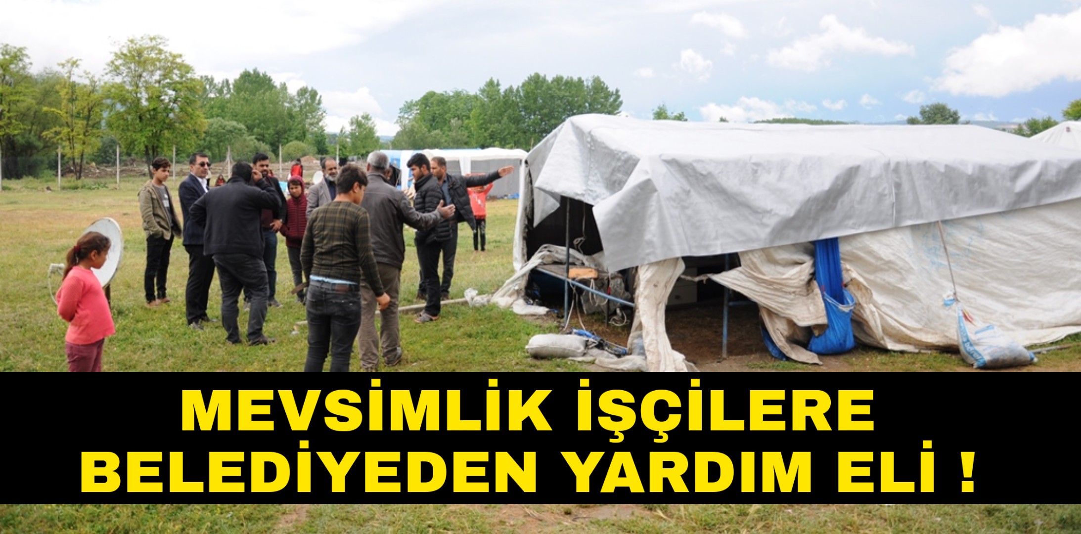 Yangın mağduru işçilere yardım eli !