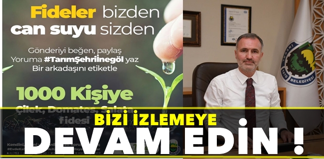 Bizi İzlemeye Devam Edin !