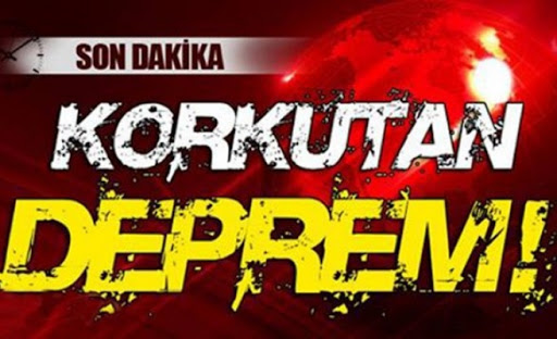 Korkutan deprem !