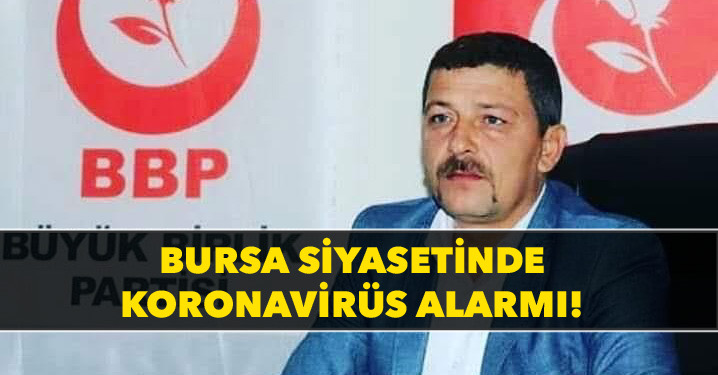 Belediye Başkan Adayına korona karantinası