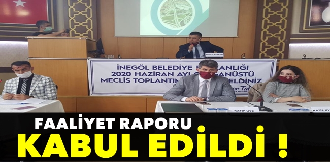 2019 Faaliyet Raporu Kabul Edildi !