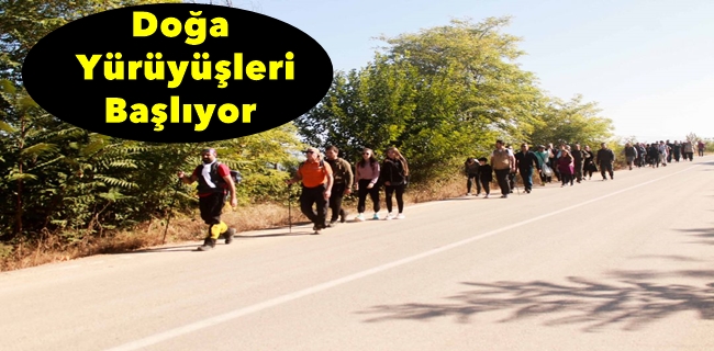 Doğa Yürüyüşleri Başlıyor !