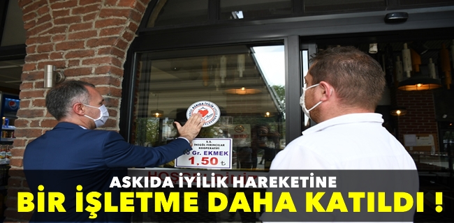 Askıda İyilik Hareketine Bir İşletme Daha Dahil Oldu
