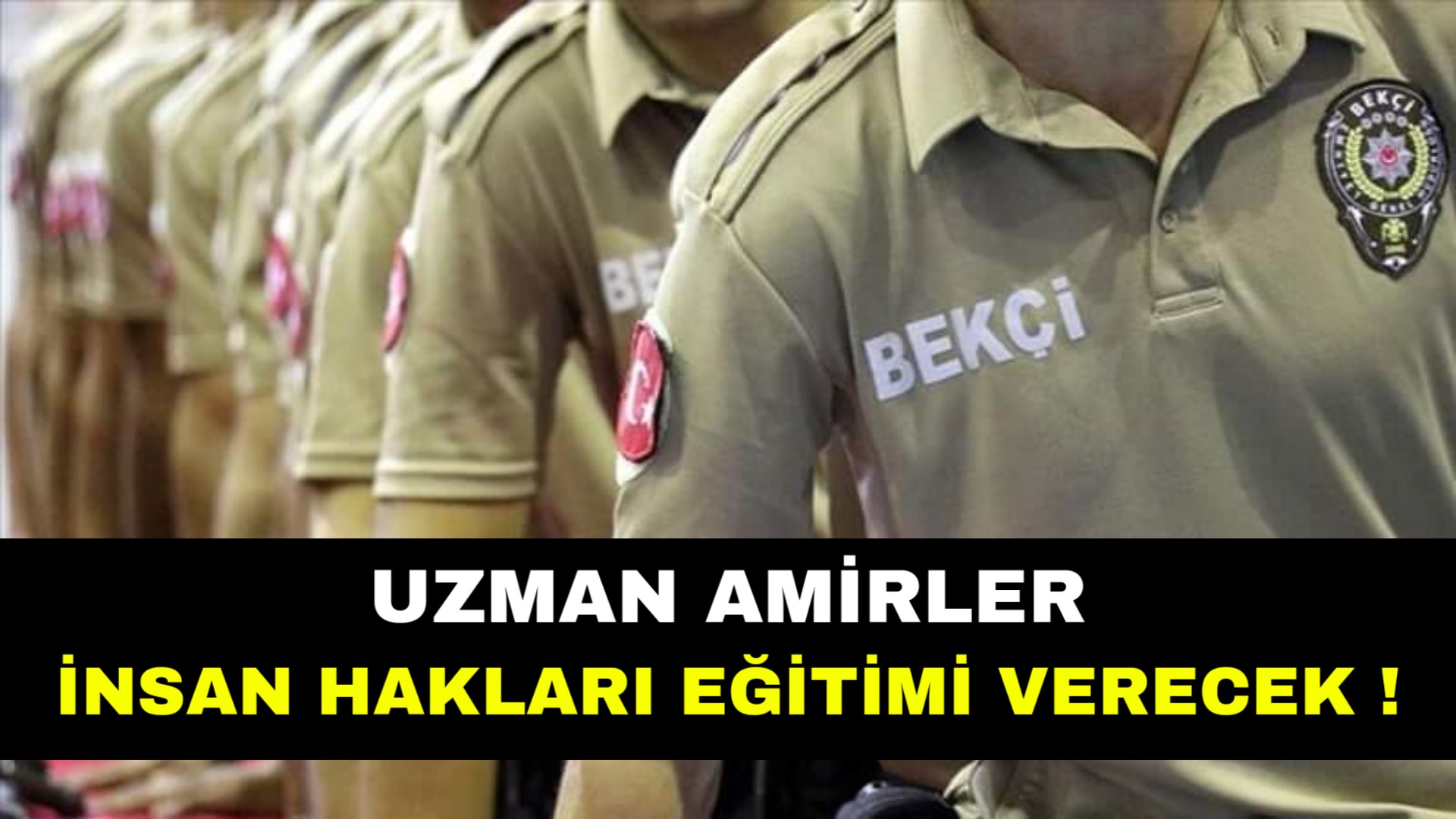 Özel Eğitimden geçecekler !