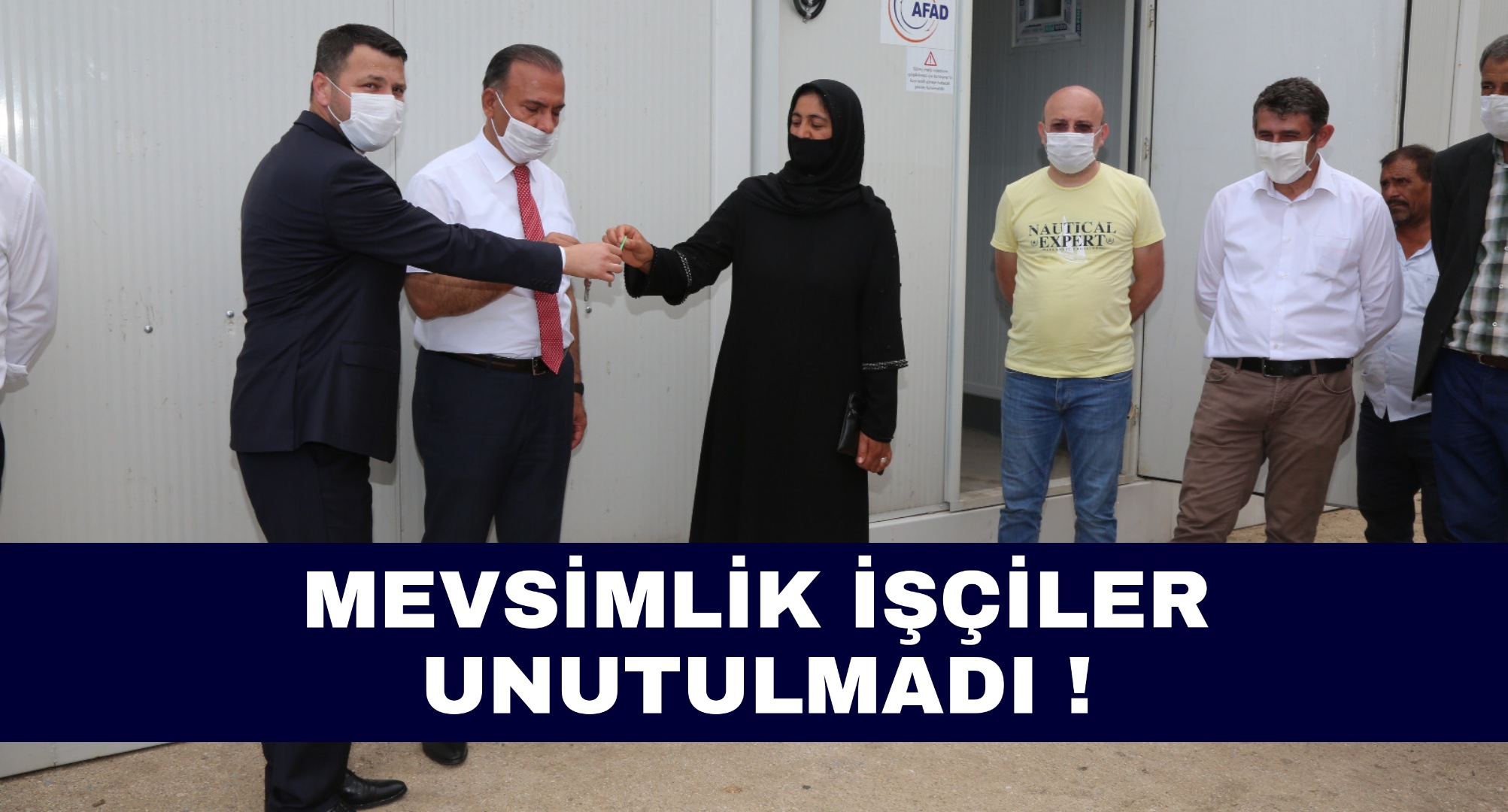 Mevsimlik İşçiler Unutulmadı !