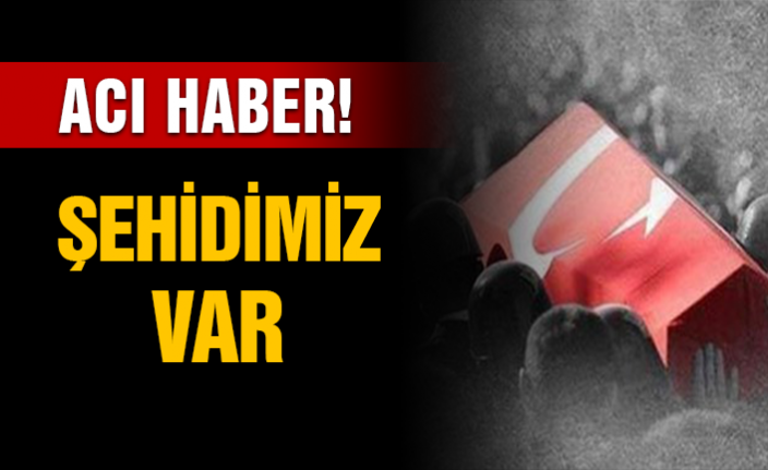 Acı Haber Şehidimiz Var !