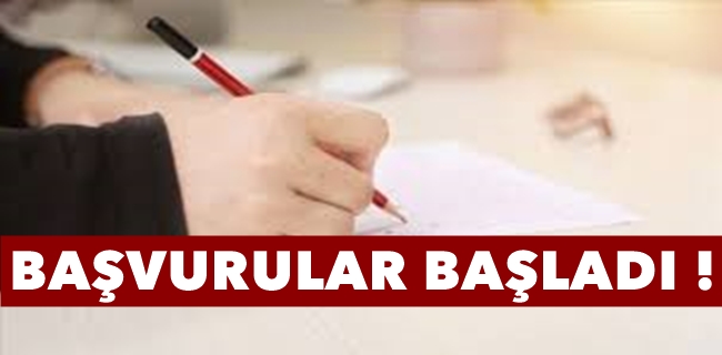 KPSS başvuruları başladı!