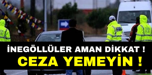 Ceza kesilmeye başlandı !