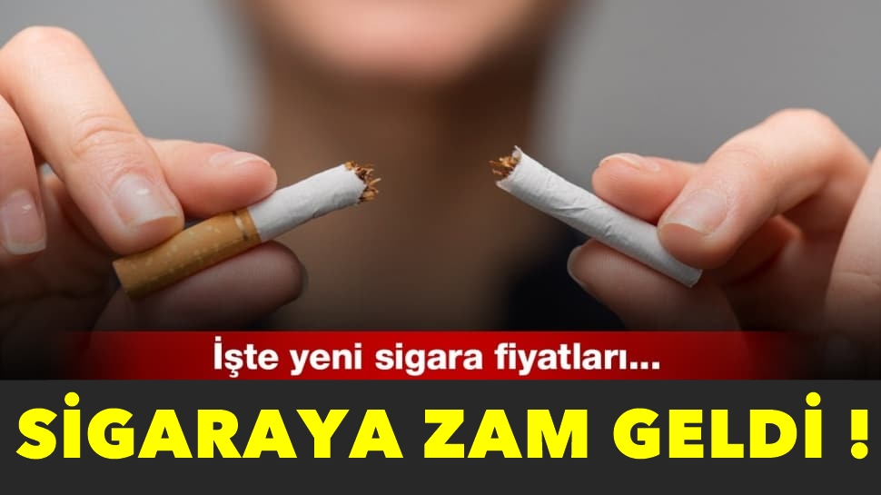Sigaraya vergi zammı geldi !