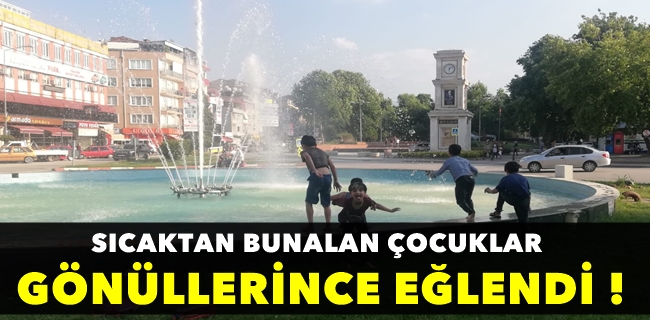 Tehlikeye rağmen eğlenerek serinlediler !