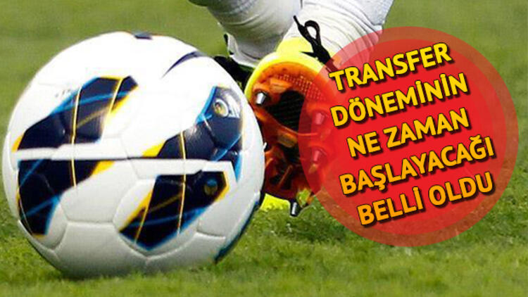 Transfer dönemi başlıyor !