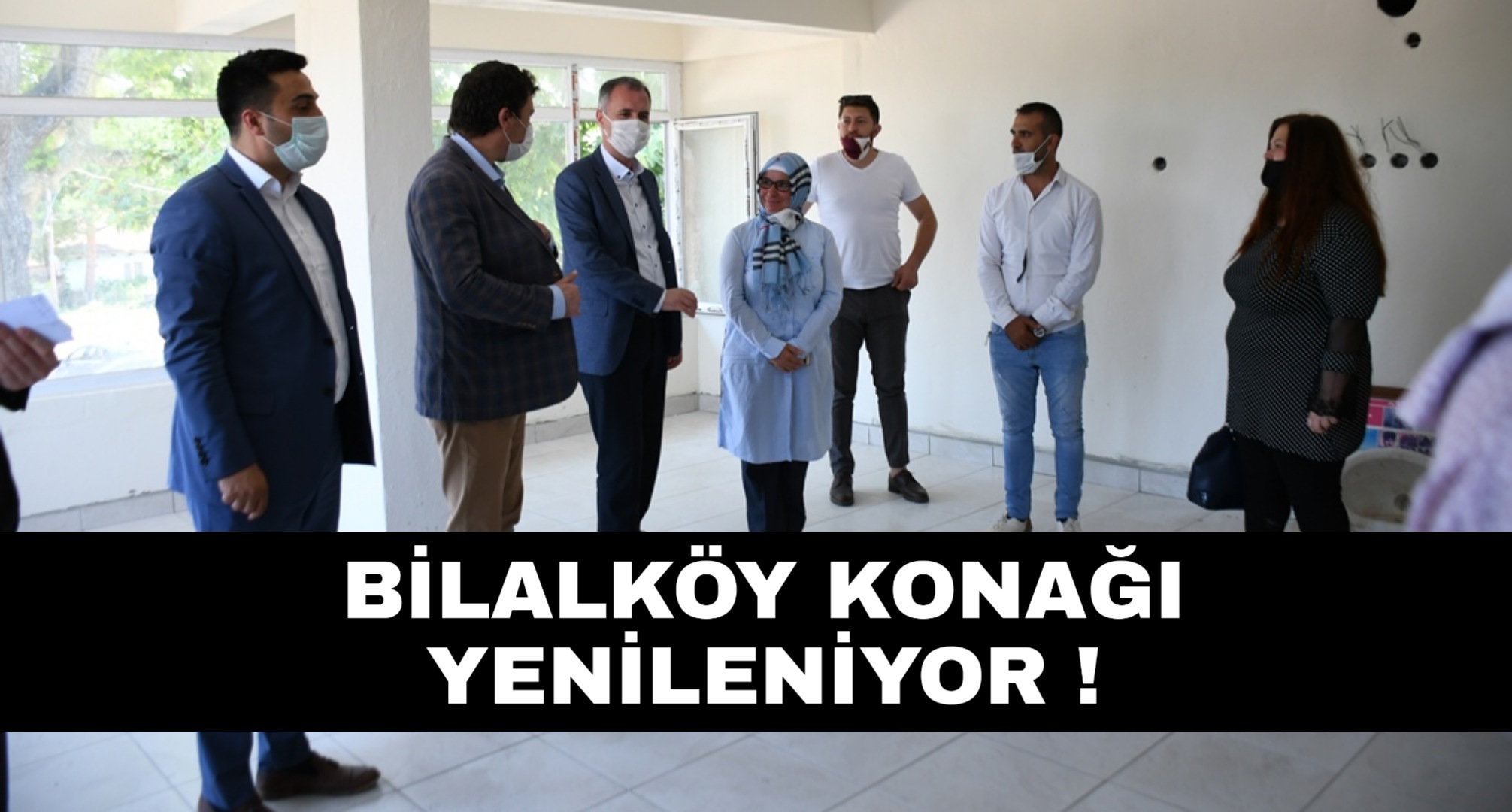 Bilalköy konağı yenileniyor !