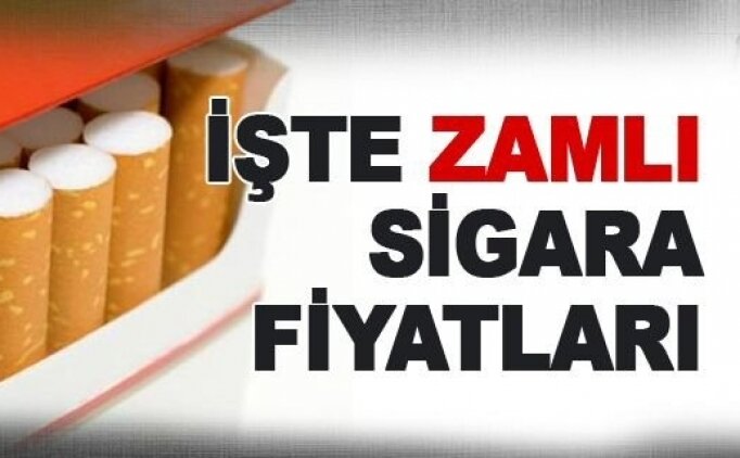 Zam sonrası fiyatlar bu şekilde oldu !