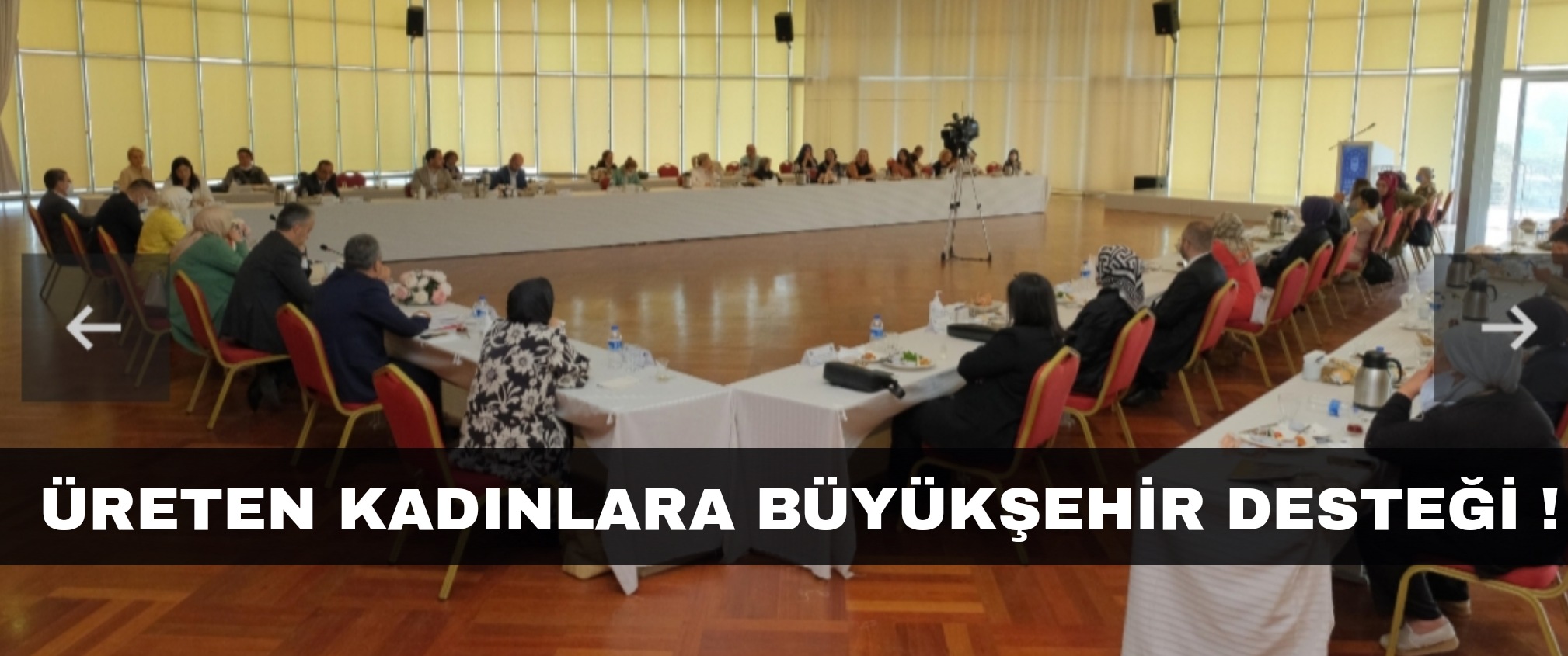 Üreten kadınlara Büyükşehir desteği !