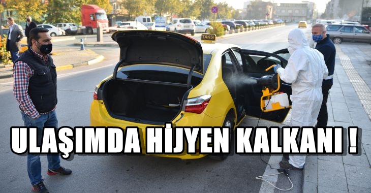 Ulaşımda hijyenle koruma kalkanı