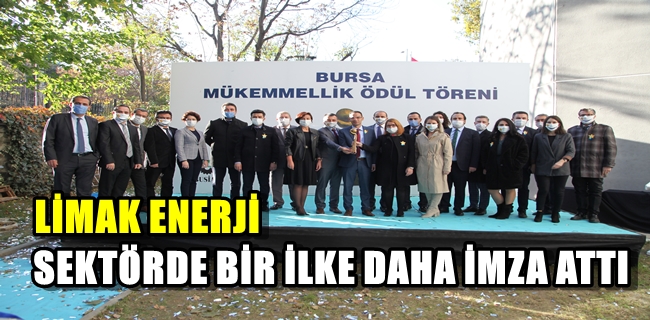 LİMAK ENERJİ, SEKTÖRDE BİR İLKE DAHA İMZA ATTI