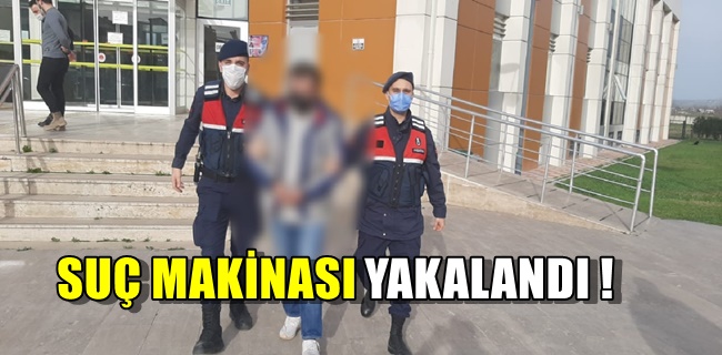 Suç Makinası Yakalandı !