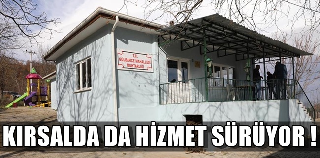 Gülbahçe Mahalle Konağı Yenilendi