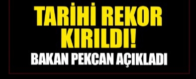 2020 yılını tarihi bir rekorla kapattık !